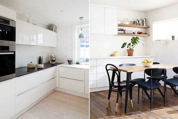 آشپزخانه مدرن سفید 2021